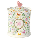 Pillangós porcelán kis konyhai tároló 11x14 cm díszdobozban Dancing Butterflies