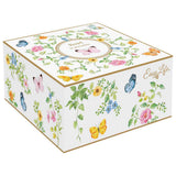 Pillangós porcelán tálka 12 cm díszdobozban Dancing Butterflies