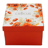Pipacsos porcelán csésze aljjal – 250 ml – Poppies