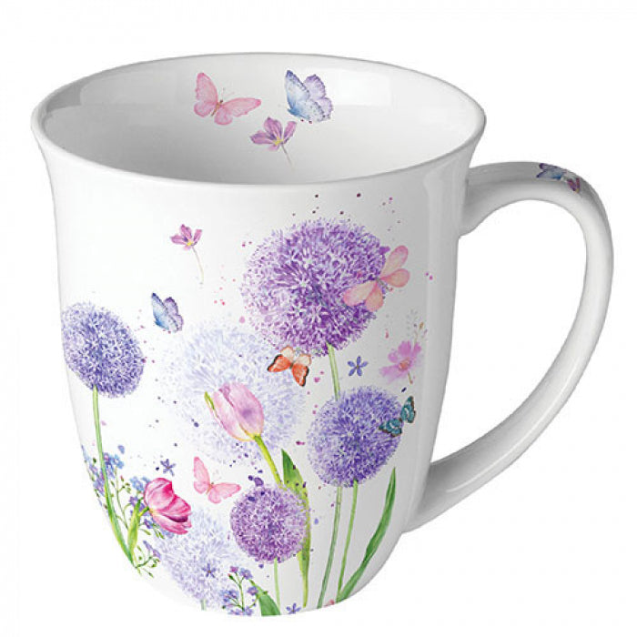 Bögre Pllangós tavaszi virágos porcelán bögre 400 ml Flower beauty