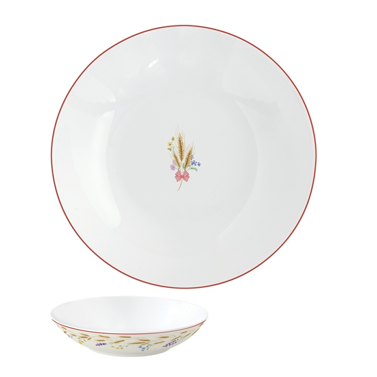 Tányér, étkészlet Porcelán 18 részes rusztikus étkészlet kakasos Country Life 2