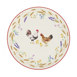 Tányér, étkészlet Porcelán 18 részes rusztikus étkészlet kakasos Country Life 2