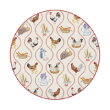 Tányér, étkészlet Porcelán 18 részes rusztikus étkészlet kakasos Country Life 2