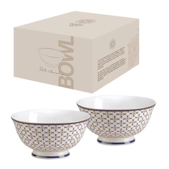 Tálka Porcelán 2 db tálka szett 11 cm Charles Pozzi Milano