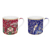 Bögre, csésze Porcelán 2 személyes bögre szett díszdobozban Eclectic Chic