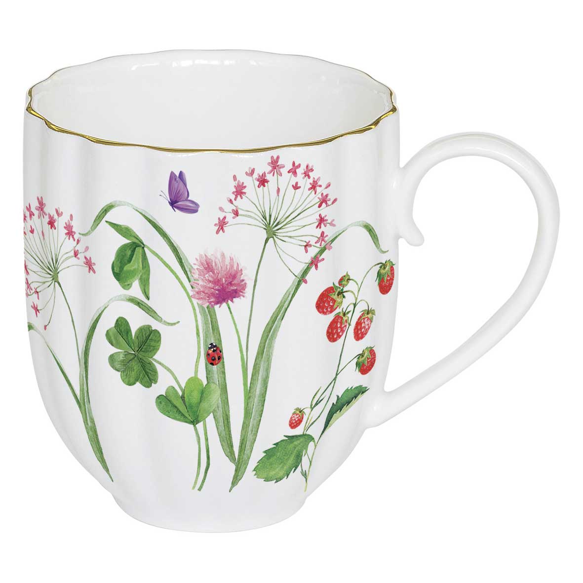 Bögre, csésze Porcelán bögre 300 ml Easy Life En plein air