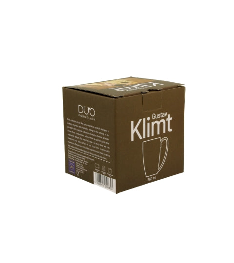 Porcelán bögre 360 ml díszdobozban Gustav Klimt A Csók
