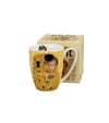 Porcelán bögre 360 ml díszdobozban Gustav Klimt A Csók világos