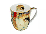 Porcelán bögre 400 ml fém díszdobozban Klimt Anya gyermekével