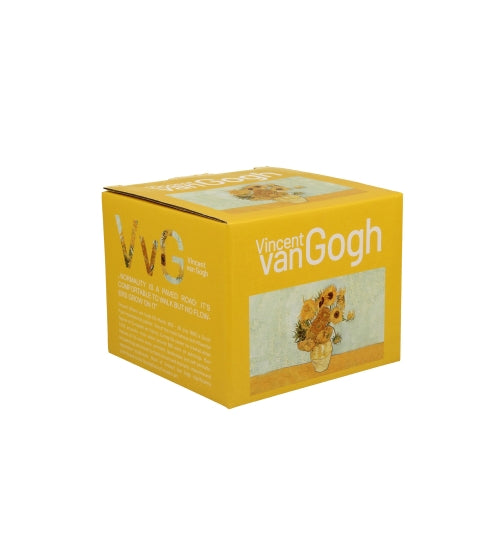 Porcelán bögre 600 ml díszdobozban Van Gogh Napraforgók