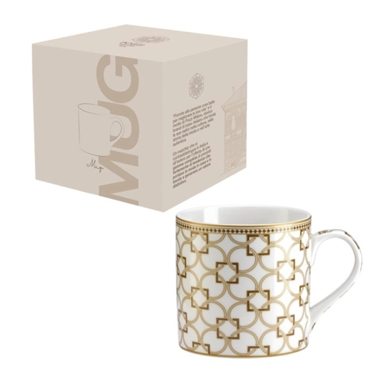 Bögre Porcelán bögre Decó Pozzi Milano
