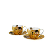 Porcelán csésze 270 ml 2 személyes díszdobozban Gustav Klimt A Csók