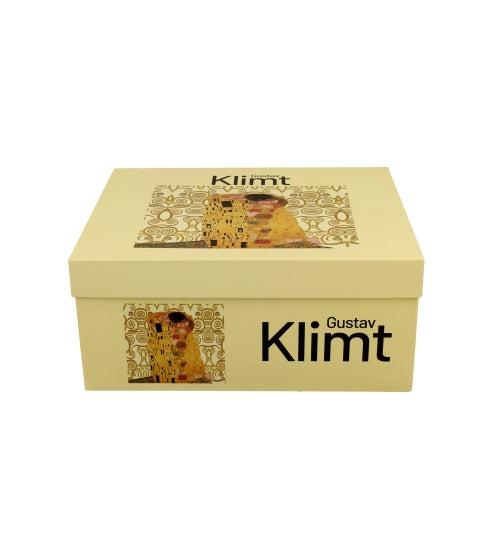 Porcelán csésze 270 ml 2 személyes díszdobozban Gustav Klimt A Csók