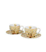Porcelán csésze 270 ml 2 személyes díszdobozban Gustav Klimt Életfa