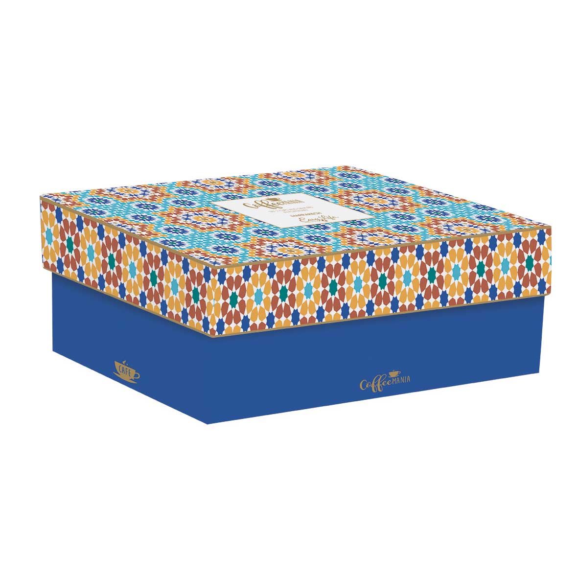 Bögre Porcelán csésze aljjal két személyes Marrakech