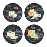 Tányér, étkészlet Porcelán desszertes tányér szett sajt mintás World Of Cheese
