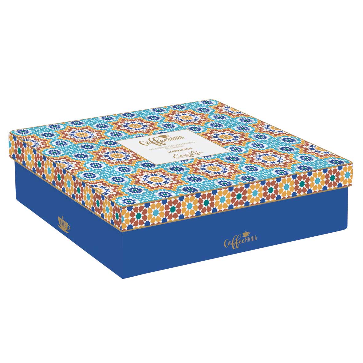 Bögre Porcelán eszpresszó kávés csésze aljjal 6 személyes szett Marrakech