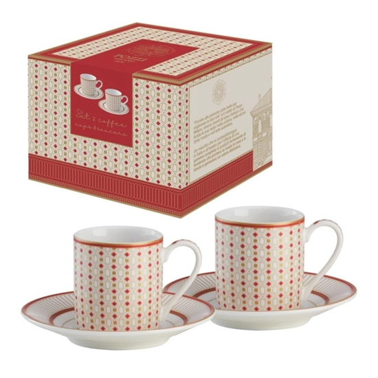 Csésze Porcelán kávés csésze 2 db szett Imperial Pozzi Milano