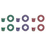 Bögre, csésze Porcelán kávés csésze szett 6 személyes Eclectic Chic