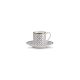 Csésze Porcelán két személyes kávés csésze szett Charles Pozzi Milano