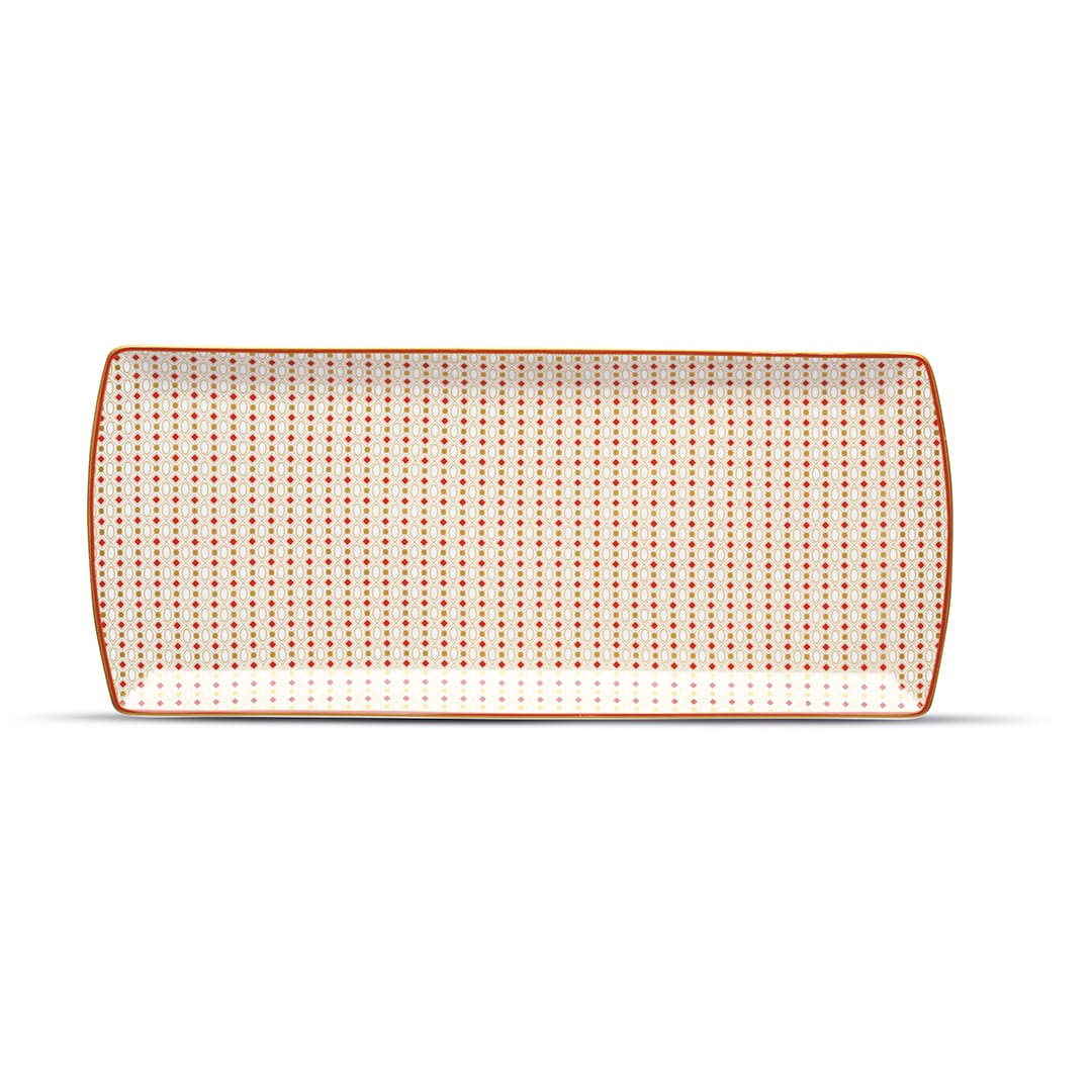 Tálca Porcelán kínáló tálca 35×15 cm Imperial Pozzi Milano