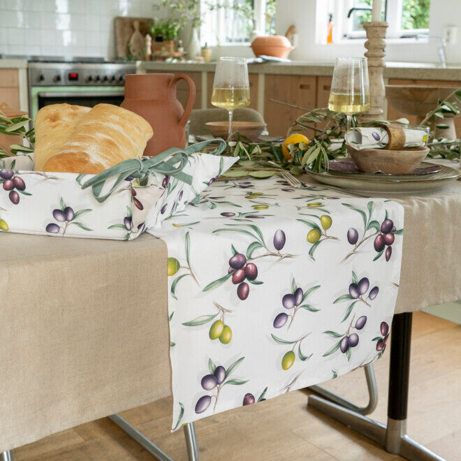 Konyhai tároló Porcelán konyhai tároló szilikon gyűrűvel olívás Delicious olives