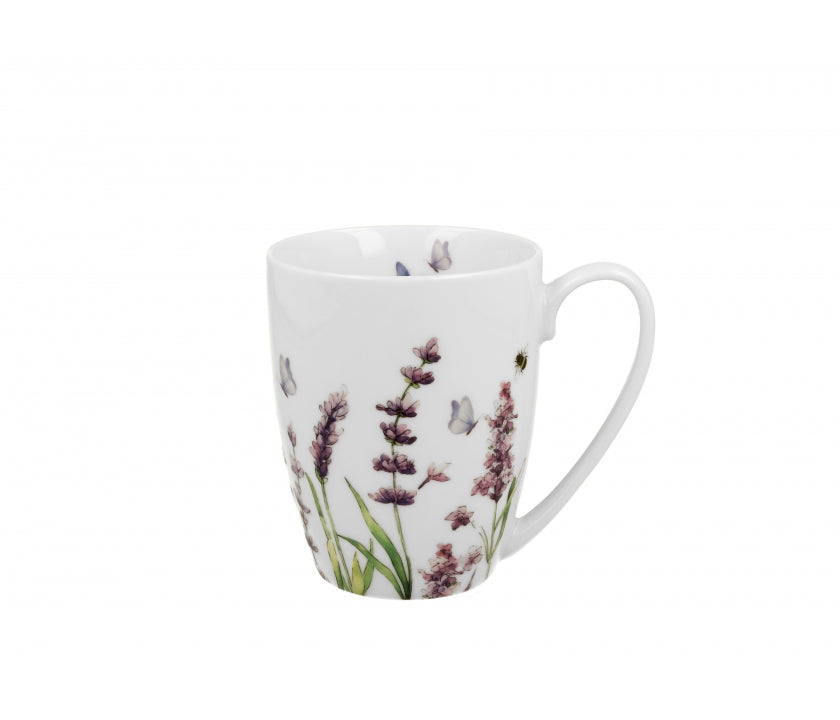 Bögre, csésze Porcelán levendulás bögre Classic Lavender
