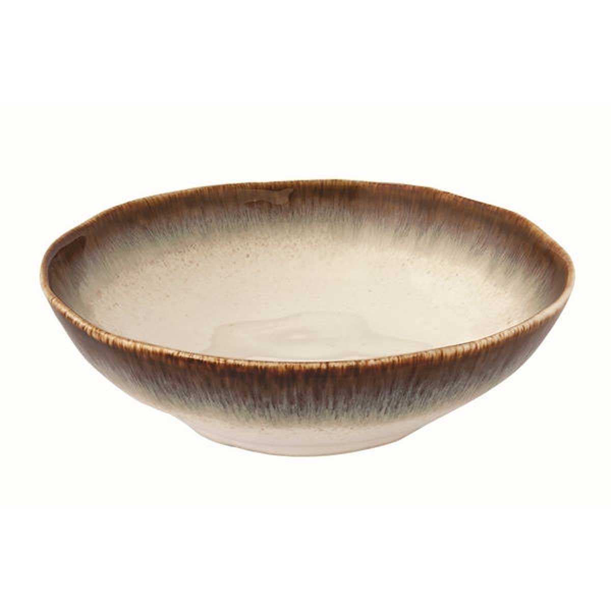 Porcelán mélytányér 19 cm barna Easy Life NUANCES Brown