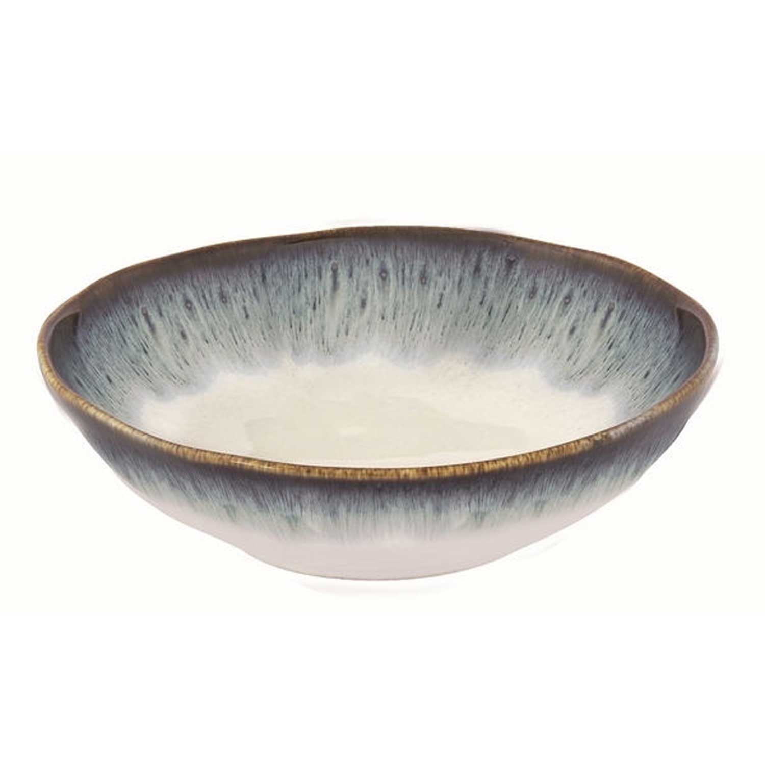 Porcelán mélytányér kék 19 cm Easy Life NUANCES Blue