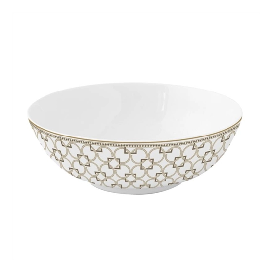 Tálka Porcelán nagy kínáló tál 23 cm Decó Pozzi Milano