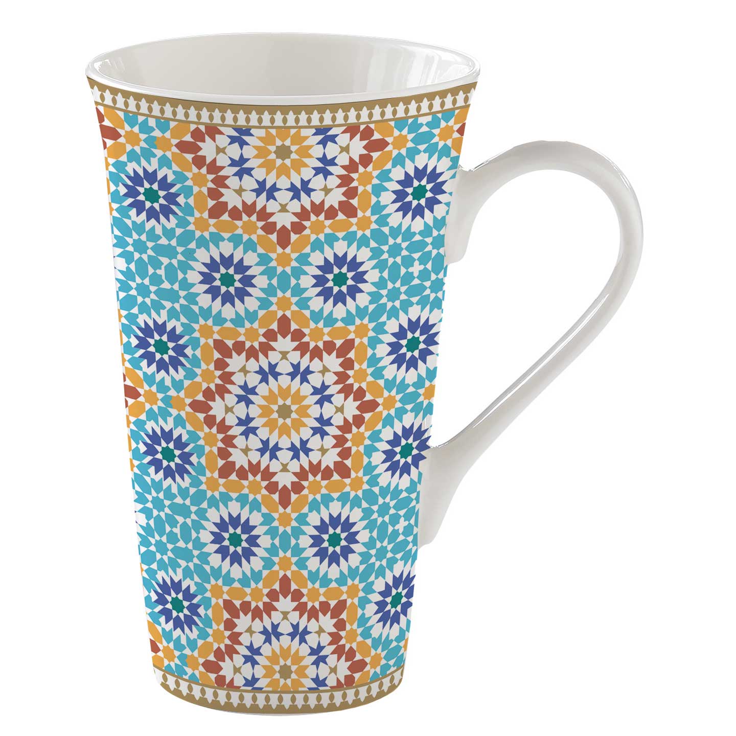 Bögre Porcelán nagyméretű bögre 600 ml Marrakech
