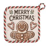 Karácsonyi pamut edényalátét Classic Gingerbread Magic mézeskalácsos