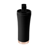 Rozsdamentes acél kávés termosz 500 ml matt fekete rose gold Black Rose Collection