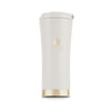 Rozsdamentes acél kávés termosz 500 ml matt szürkés krém Sahara Collection