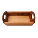 Rusztikus fa kenyérkosár BREAD