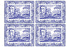 Pimpernel parafa tányéralátét Spode Blue Italian