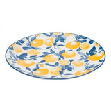 citromos porcelán lapostányér - 26 cm Sorrento