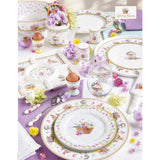 Spring Bloom húsvéti porcelán tojástartó 6,5 cm 2 db-os dobozban
