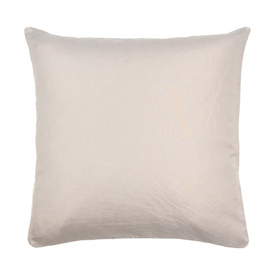 Ágytakaró Steppelt párnahuzat sötét szürke bézs virágmintás 50x50 cm