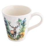 Szarvasok porcelán bögre - 480 ml