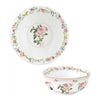 Porcelán nagy mély kínáló tál 23 cm – Rózsa mintás Chant des Roses
