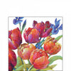 Szalvéta Tavaszi tulipános koktél papírszalvéta 25x25 cm Tulips of joy