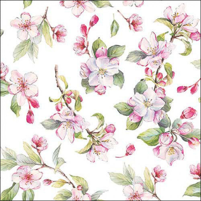 Szalvéta Tavaszi virágos papírszalvéta Spring blossom 33x33 cm