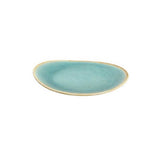 Tognana Trend Split desszertes tányér 20 cm türkiz porcelán