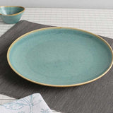 Tognana Trend Split lapostányér türkiz porcelán 29 cm