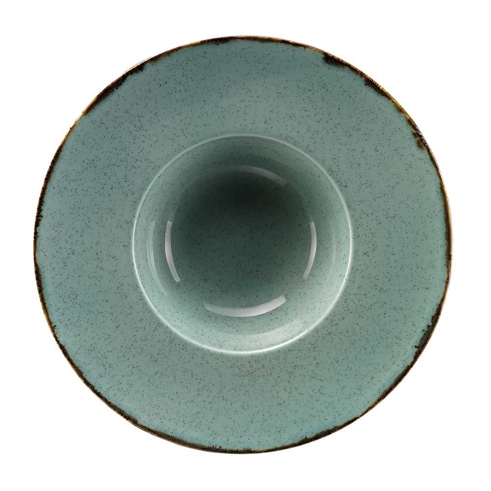 Tognana Trend Split gourmet pasta tányér türkiz porcelán 27,5 cm