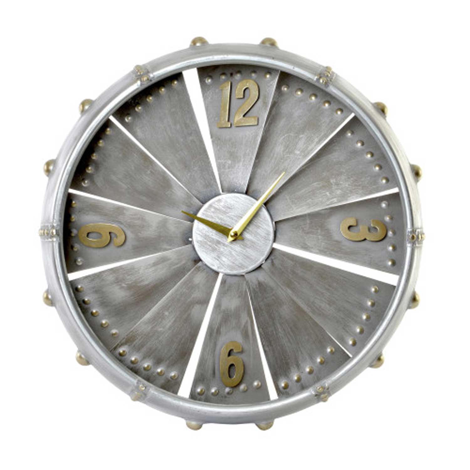 TURBINA nagyméretű falióra 40,5X9,5X41 cm