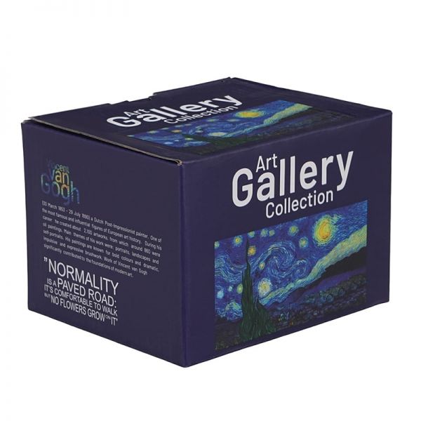 Van Gogh Csillagos éj porcelán bögre és csésze 450 ml – díszdobozos