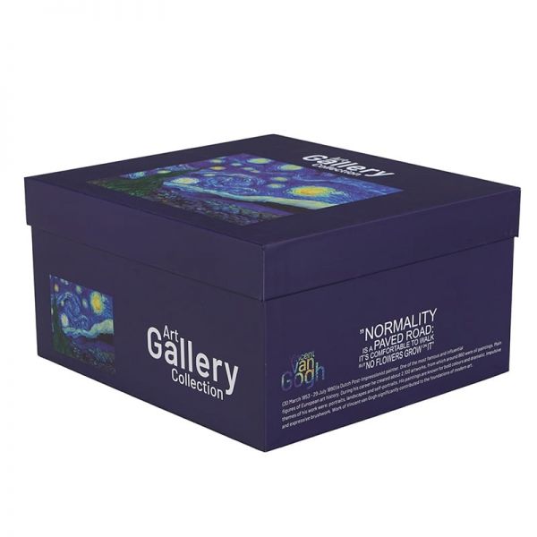 Van Gogh Csillagos éj porcelán szett kannával és 2 db bögrével