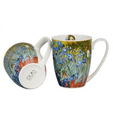 Van Gogh Íriszek porcelán bögre szett – 2 darabos 360 ml – díszdobozos